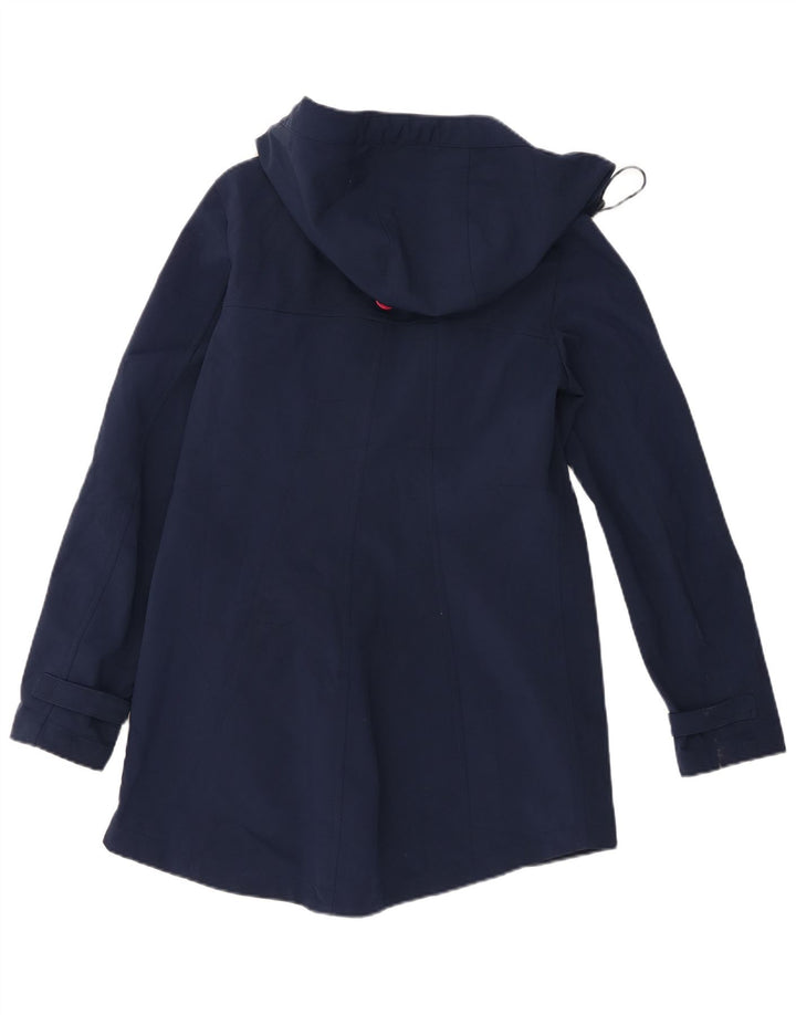 Giacca antipioggia da donna con cappuccio Nautica UK 14 grande poliestere blu navy