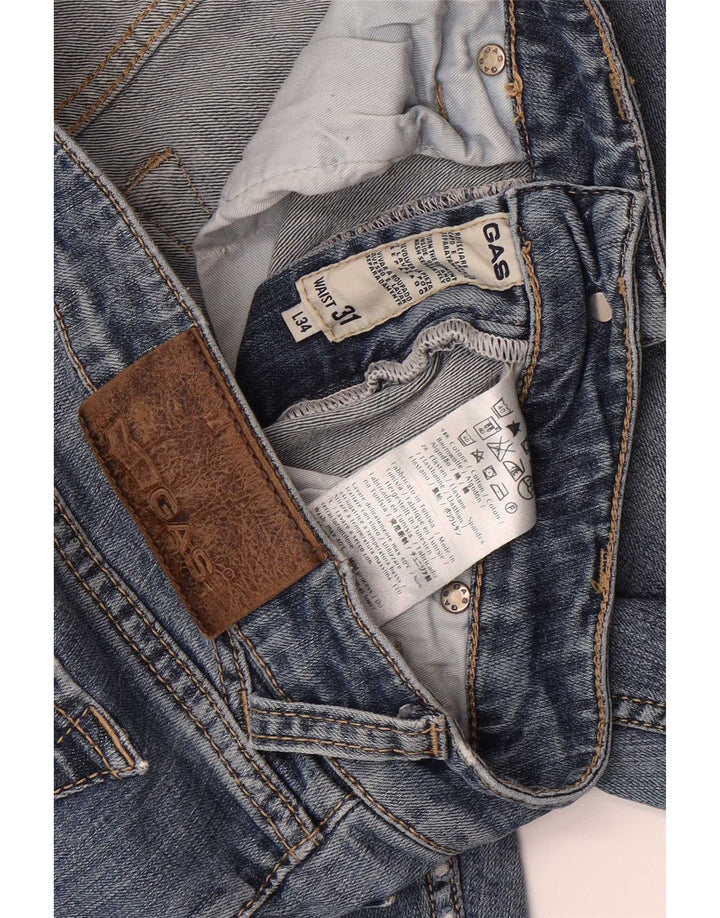 Jeans slim da uomo Gas W31 L29 cotone blu