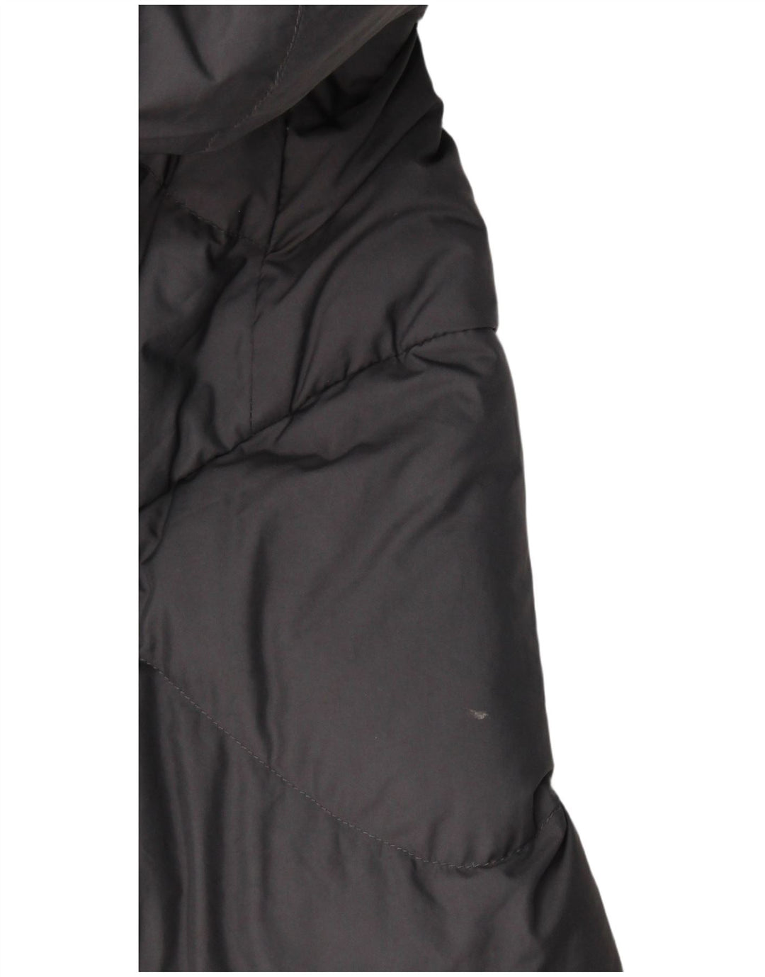 Giacca imbottita con cappuccio standard da donna Jack Wolfskin UK 16 grande grigia