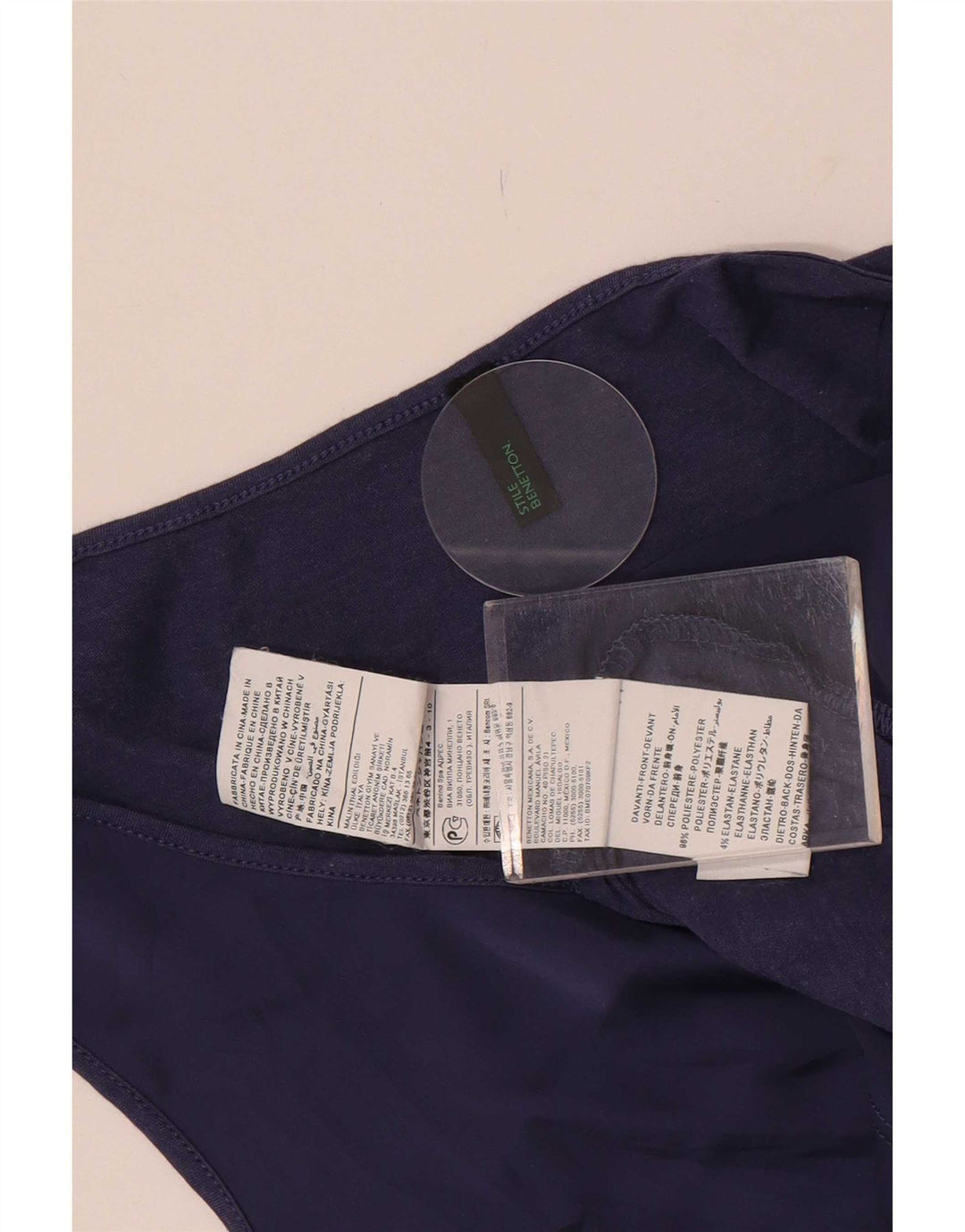 Canotta da donna Benetton UK 12 Poliestere viola medio