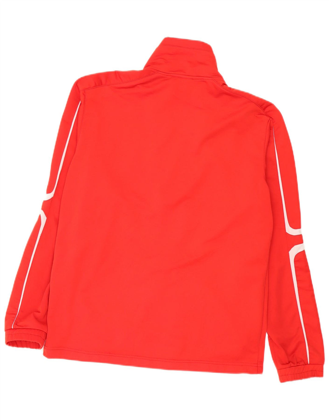 Giacca da tuta da uomo Umbro Sportiva in poliestere color block rosso medio