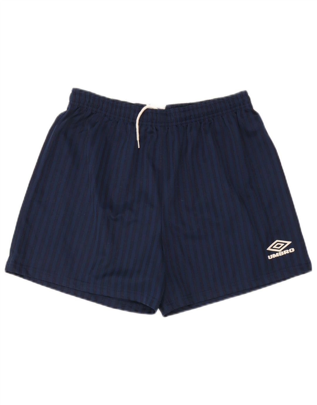 Pantaloncini sportivi da uomo Umbro medio poliestere gessato blu navy