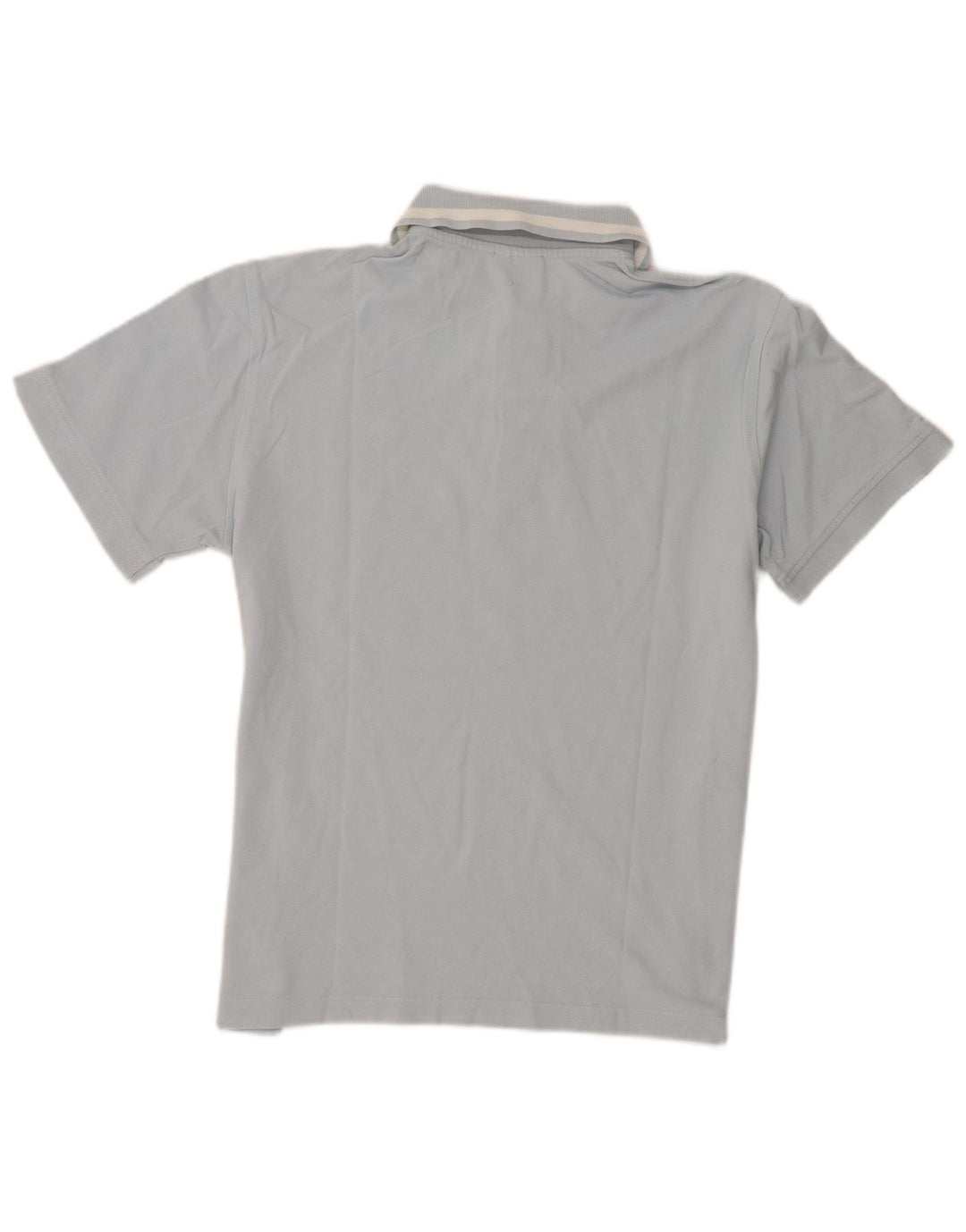 Polo Diadora Uomo Manica Corta Regular Fit Cotone Blu Medio