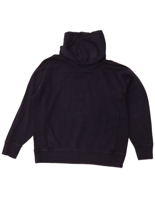 GANT Maglia con cappuccio dalla vestibilità comoda da uomo XL in cotone blu navy