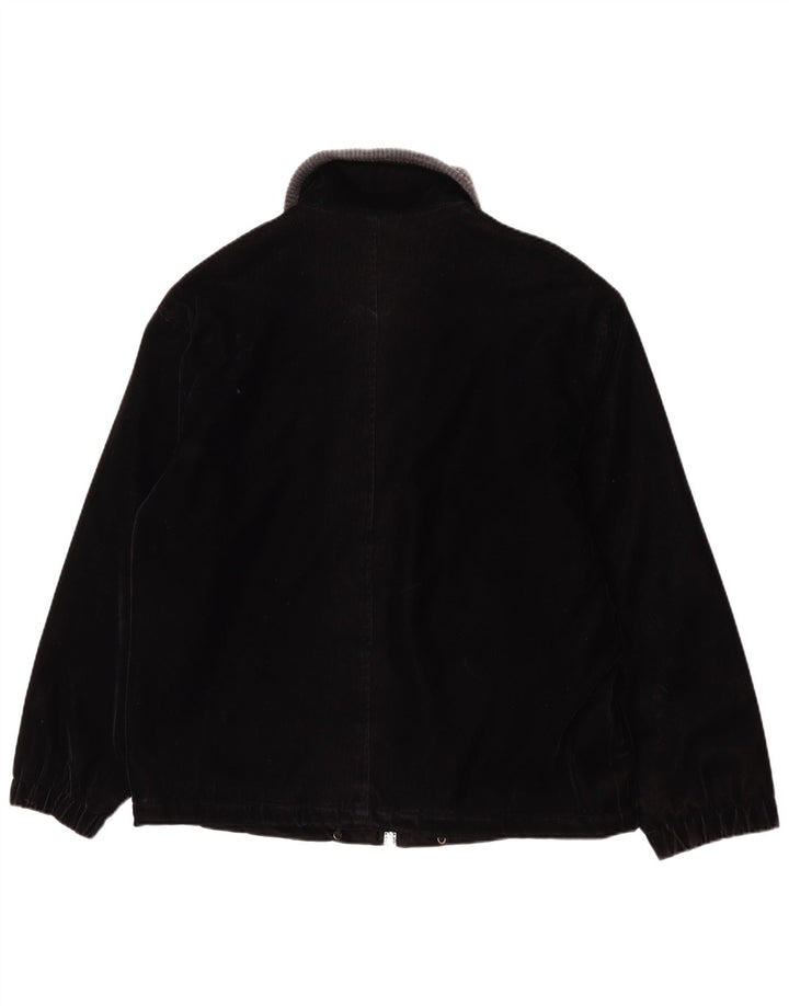 Giacca in velluto a coste da uomo Foxhound UK 38 media nera