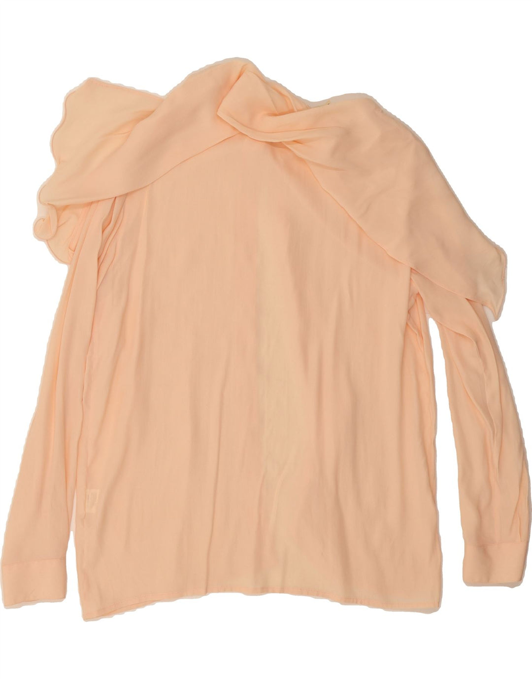 VINTAGE Womens See Through Shirt Blouse IT 44 Medium Pink Acetate Vintage Vintage and Second-Hand Vintage from Messina Hembry 