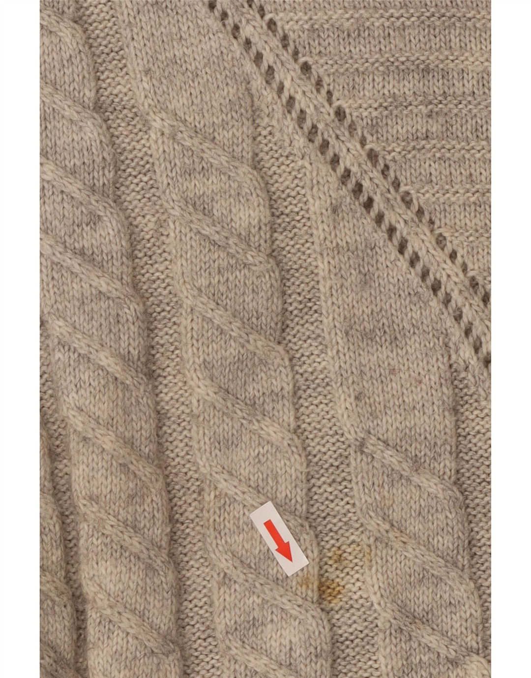 Maglione maglione da donna con collo alto e maniche a 3/4 Superdry UK 16 grande grigio