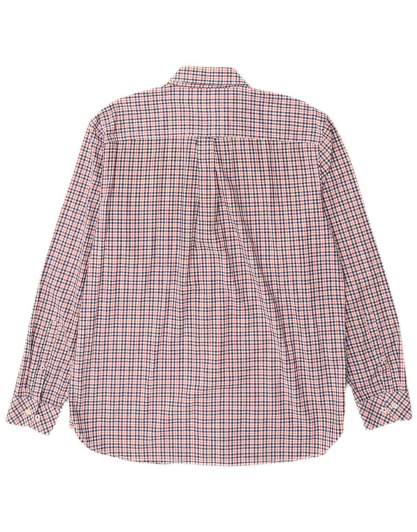 JOULES Camicia da uomo in flanella dal taglio classico XL in cotone a quadretti multicolore