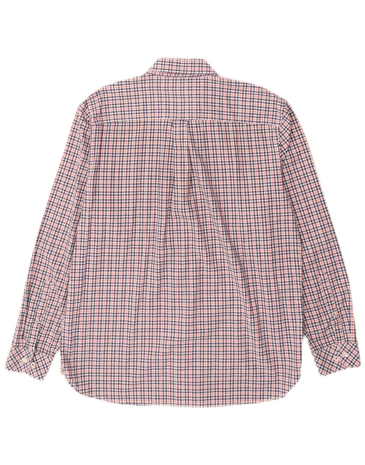 JOULES Camicia da uomo in flanella dal taglio classico XL in cotone a quadretti multicolore