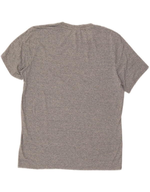 T-shirt da uomo Champion Top 2XL cotone chiazzato grigio