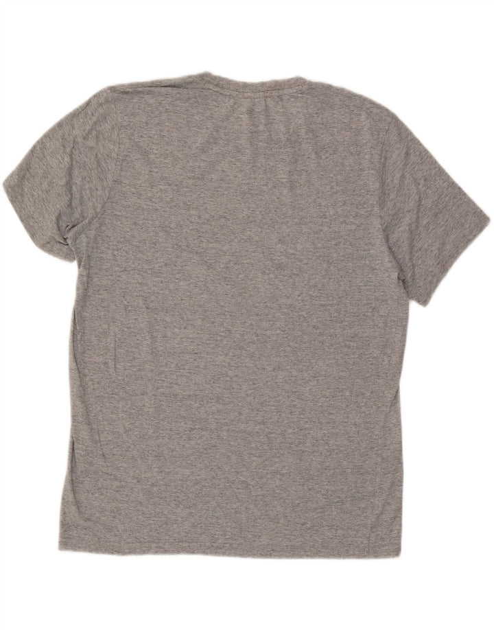 T-shirt da uomo Champion Top 2XL cotone chiazzato grigio