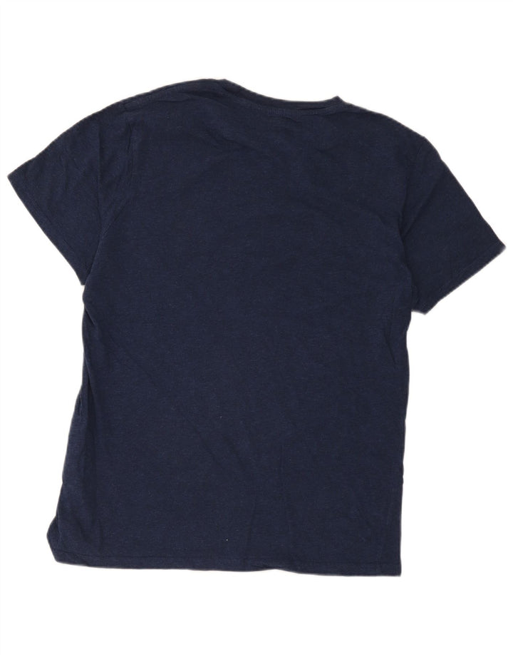 T-shirt grafica da uomo Levi's Top Large in cotone blu navy