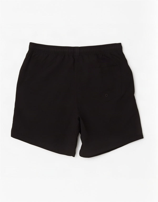 Mossimo Pantaloncini da bagno grafici da uomo di grandi dimensioni in nylon nero