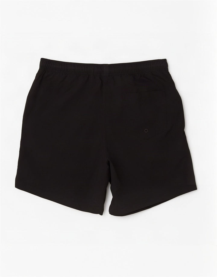 Mossimo Pantaloncini da bagno grafici da uomo di grandi dimensioni in nylon nero