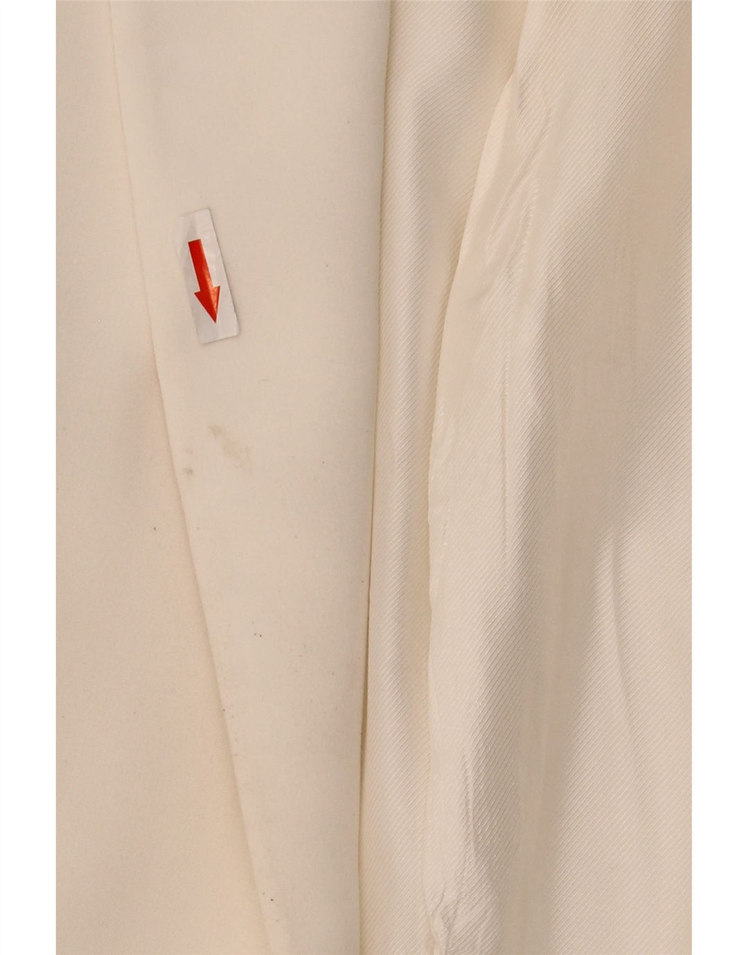 Giacca blazer aperta da donna con maniche a 3/4 Zara UK 18 XL bianca