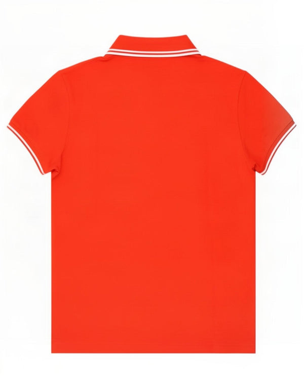 Polo da donna Fred Perry UK 12 cotone a righe rosse medie