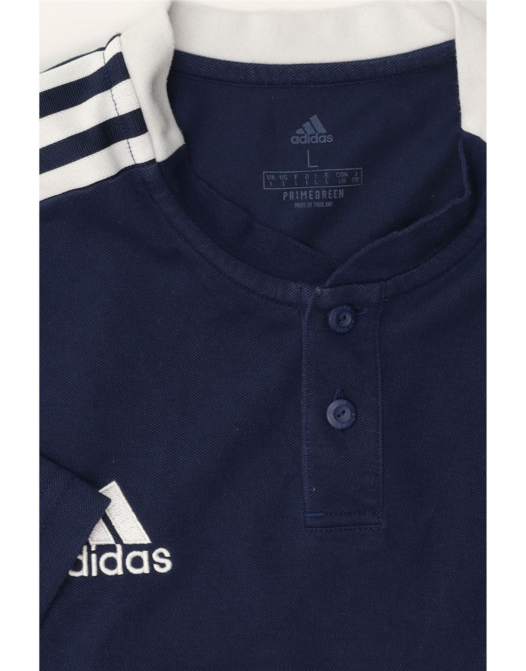 T-shirt ADIDAS Aeroready da uomo grande blu navy