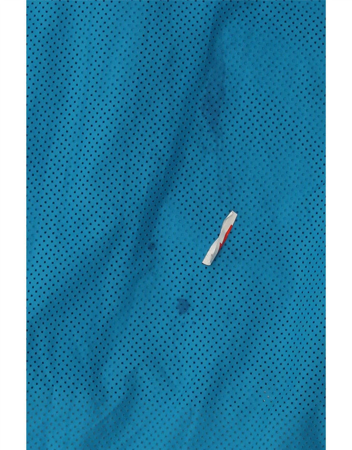 Giacca da ginnastica con cappuccio da donna Nike UK 14 blu medio