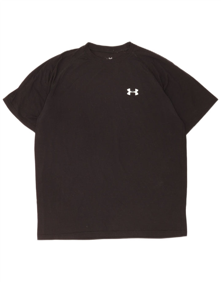 Maglietta Under Armour da donna Heat Gear UK 14 poliestere nero medio