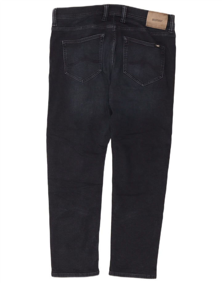 Mustang Jeans slim da uomo Oregon W35 L30 in cotone blu navy