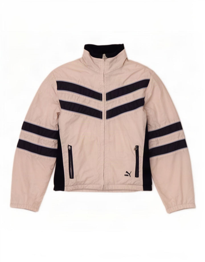 Giacca da tuta da donna Puma UK 14 Medium White Colourblock