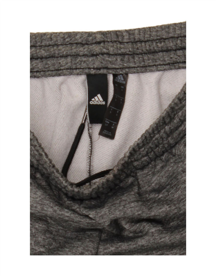 Pantaloni da tuta da uomo Adidas Small in poliestere color block grigio