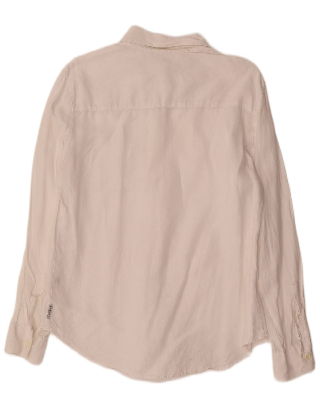 Camicia oversize da donna Armani Jeans UK 10 piccola bianca