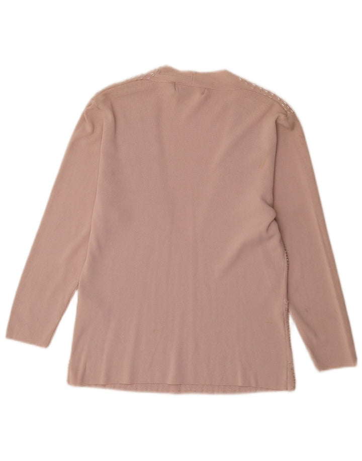 Camicetta da donna Zara Top UK 14 Large Rayon rosa