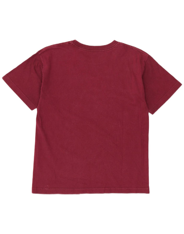 T-shirt grafica da donna Vans Top UK 14 Large Borgogna cotone