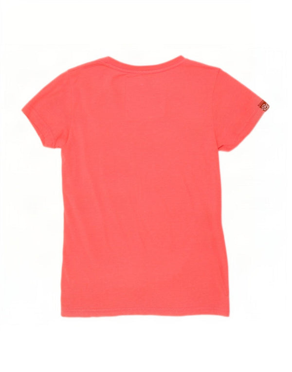 T-shirt grafica da donna Superdry Top UK 6 XS rosa