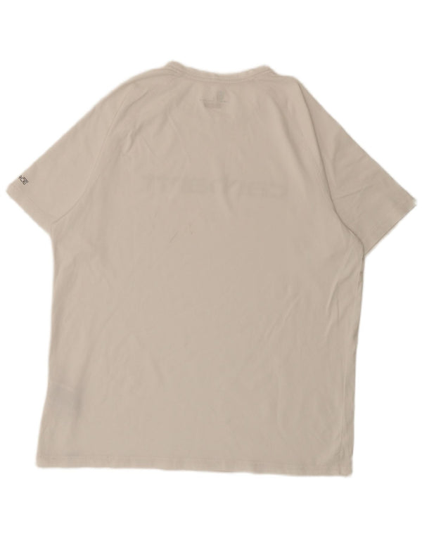 Carhartt Mens Relaxed Fit Graphic T-Shirt Top Large White Cotton