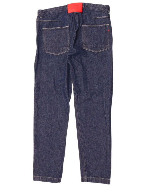 Jeans dritti da uomo Hugo Replay W33 L32 cotone blu navy
