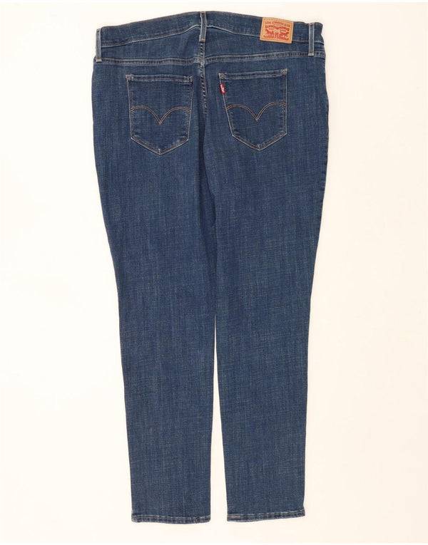 Levi's Donna 311 Shaping Skinny Jeans US 16 2XL W36 L30 Cotone Blu