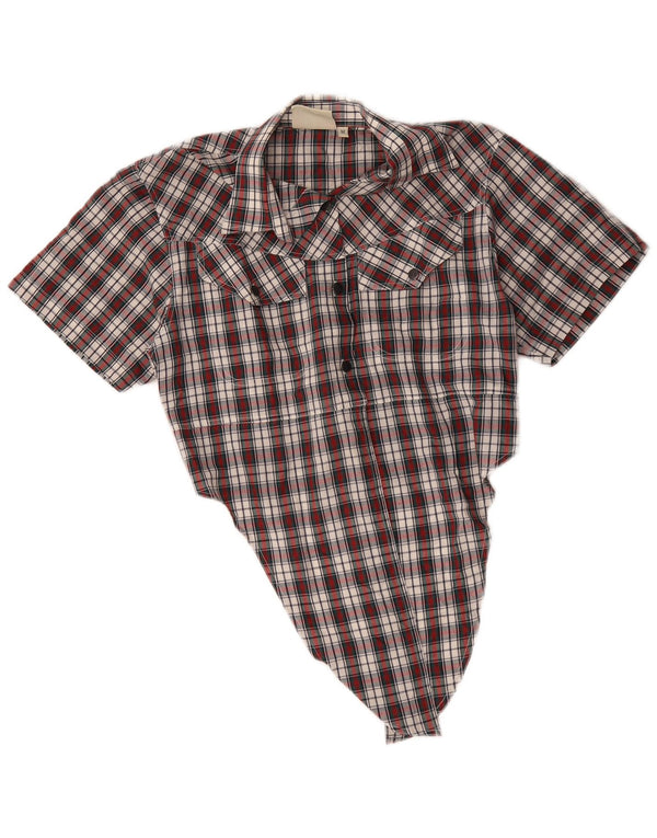 Camicetta a maniche corte da donna Matt Delehga UK 12 media multicolore