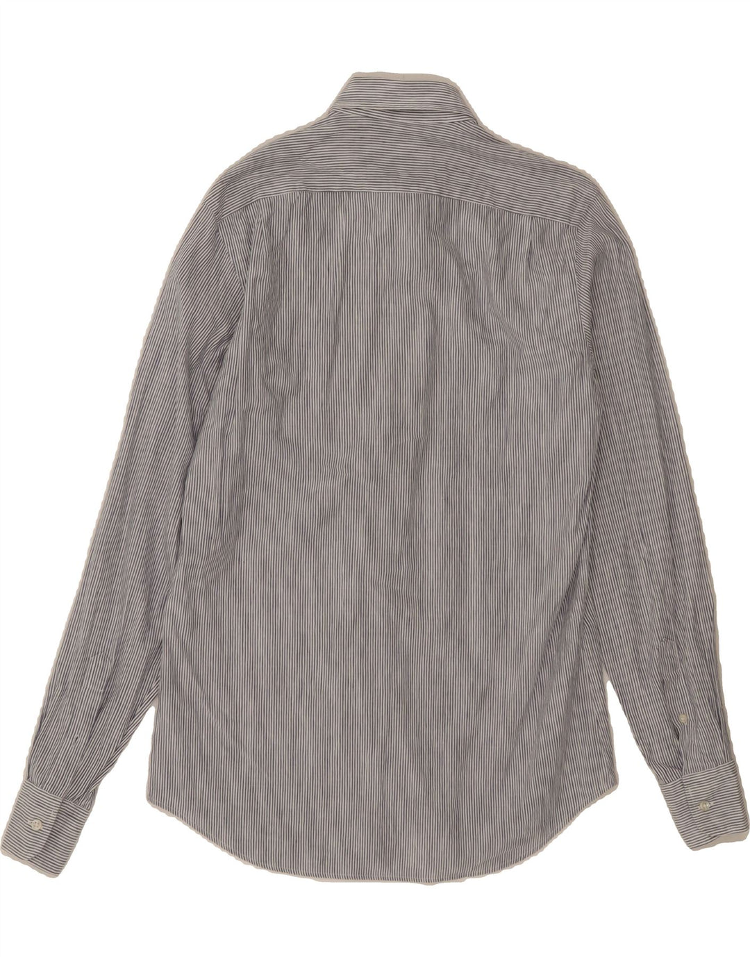 MASSIMO DUTTI Mens Shirt Small Blue Pinstripe Vintage Massimo Dutti and Second-Hand Massimo Dutti from Messina Hembry 