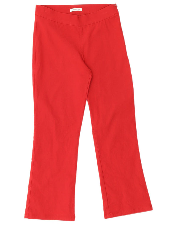 Pantaloni Zara Trafaluc Capri da donna EU 34 2XS W24 L22 Rossi