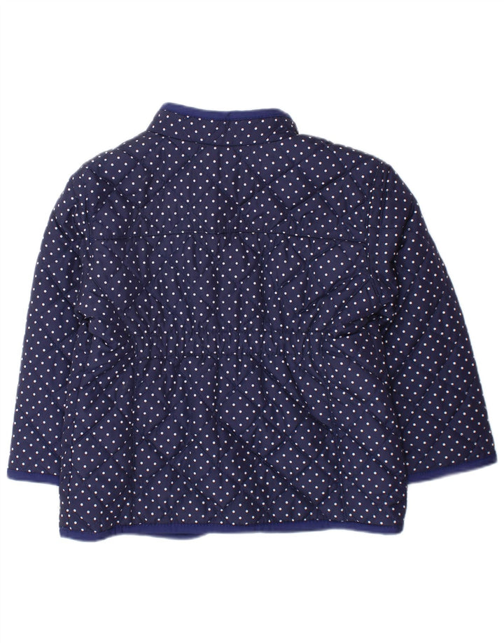 TOMMY HILFIGER Giacca trapuntata per neonata 18-24 mesi a pois blu navy