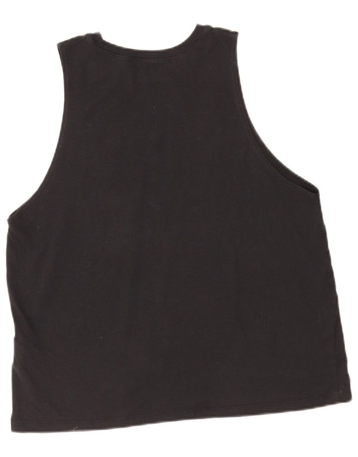 Canottiera grafica da donna Under Armour UK 16 grande cotone nero