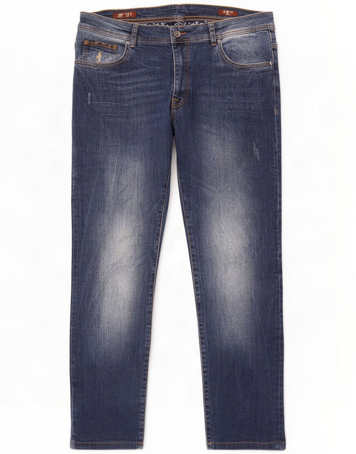 Jeans slim da uomo Marlboro Classics W36 L28 Blu