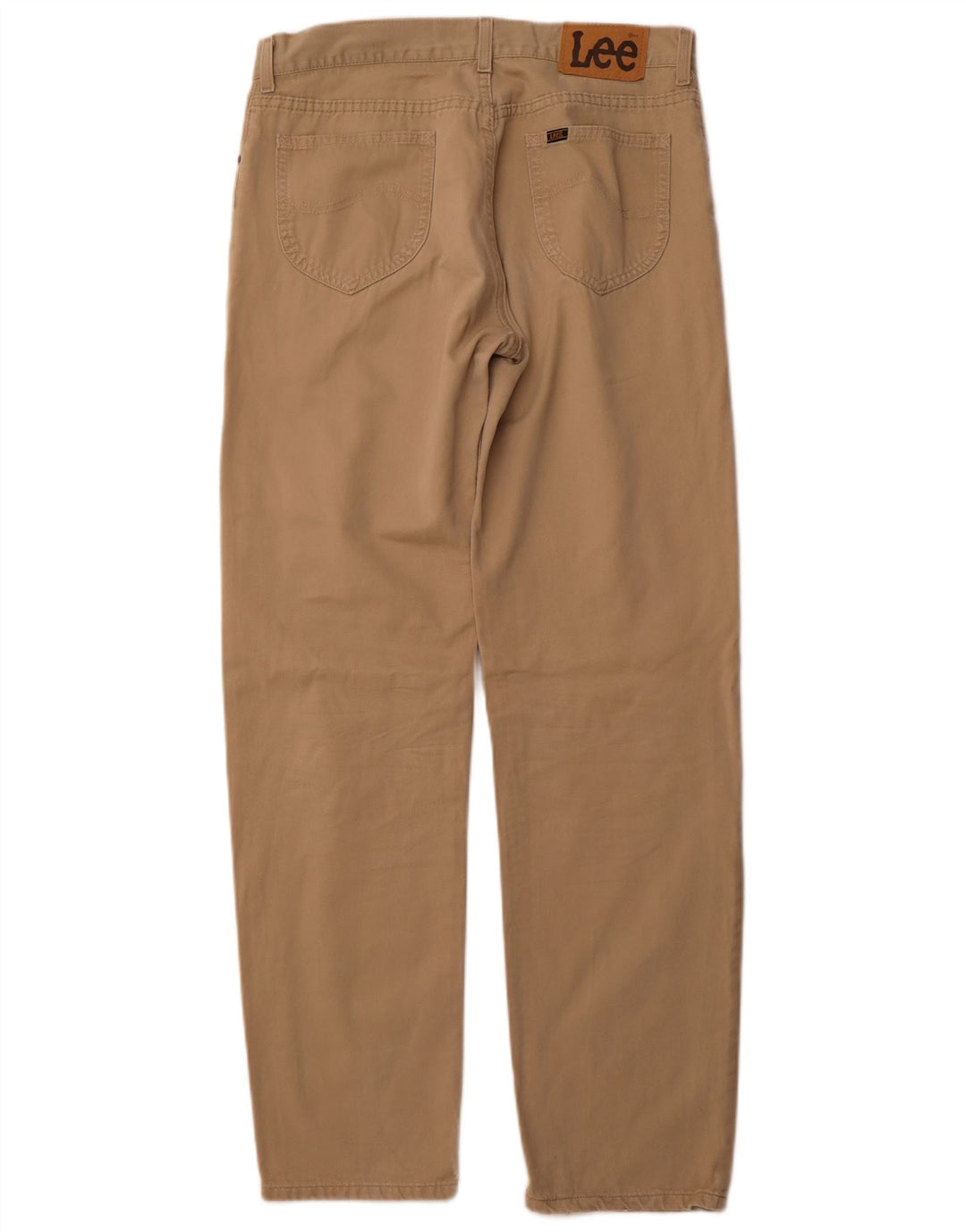 Pantaloni casual affusolati da uomo Lee W34 L34 in cotone beige