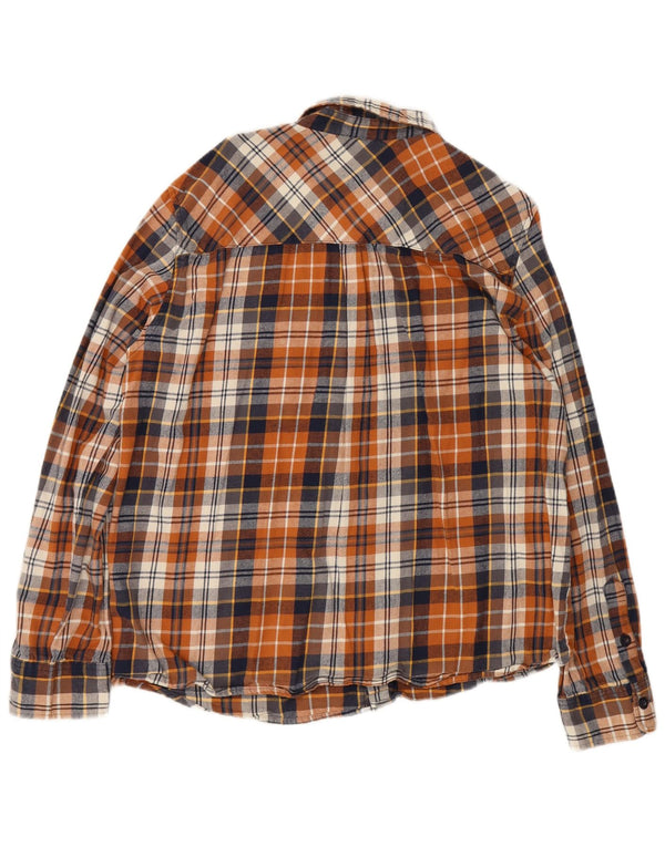 Mountain Warehouse Camicia da uomo in flanella vestibilità regolare 3XL Cotone scozzese marrone