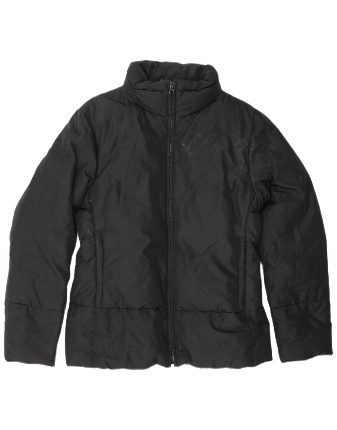 Giacca imbottita da donna SISLEY UK 14 poliestere nero medio