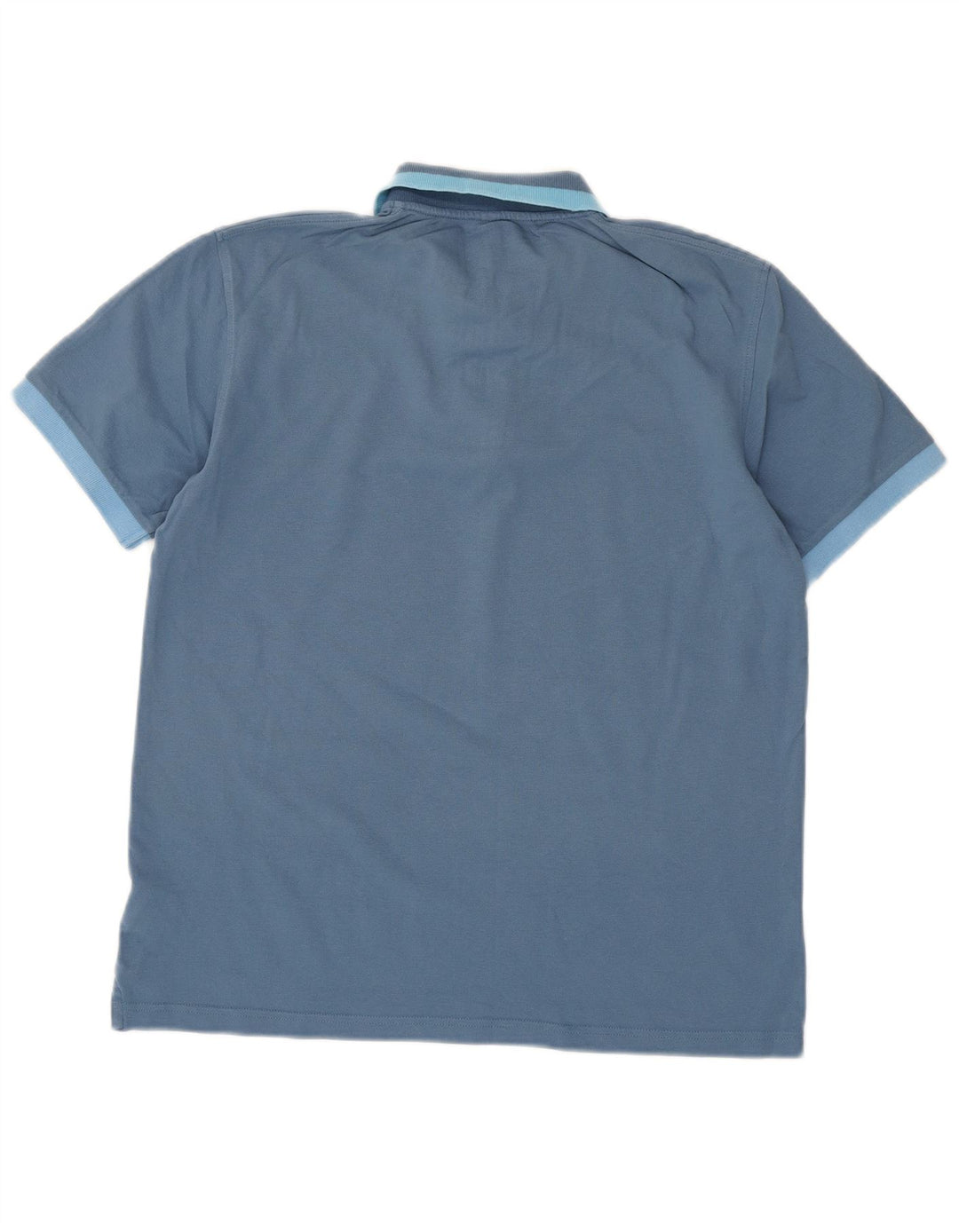 Polo da uomo Sun68 grande in cotone blu