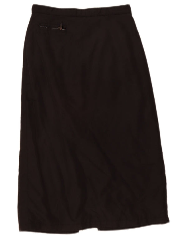 Gonna longuette da donna Marella UK 6 XS W26 nera in poliammide