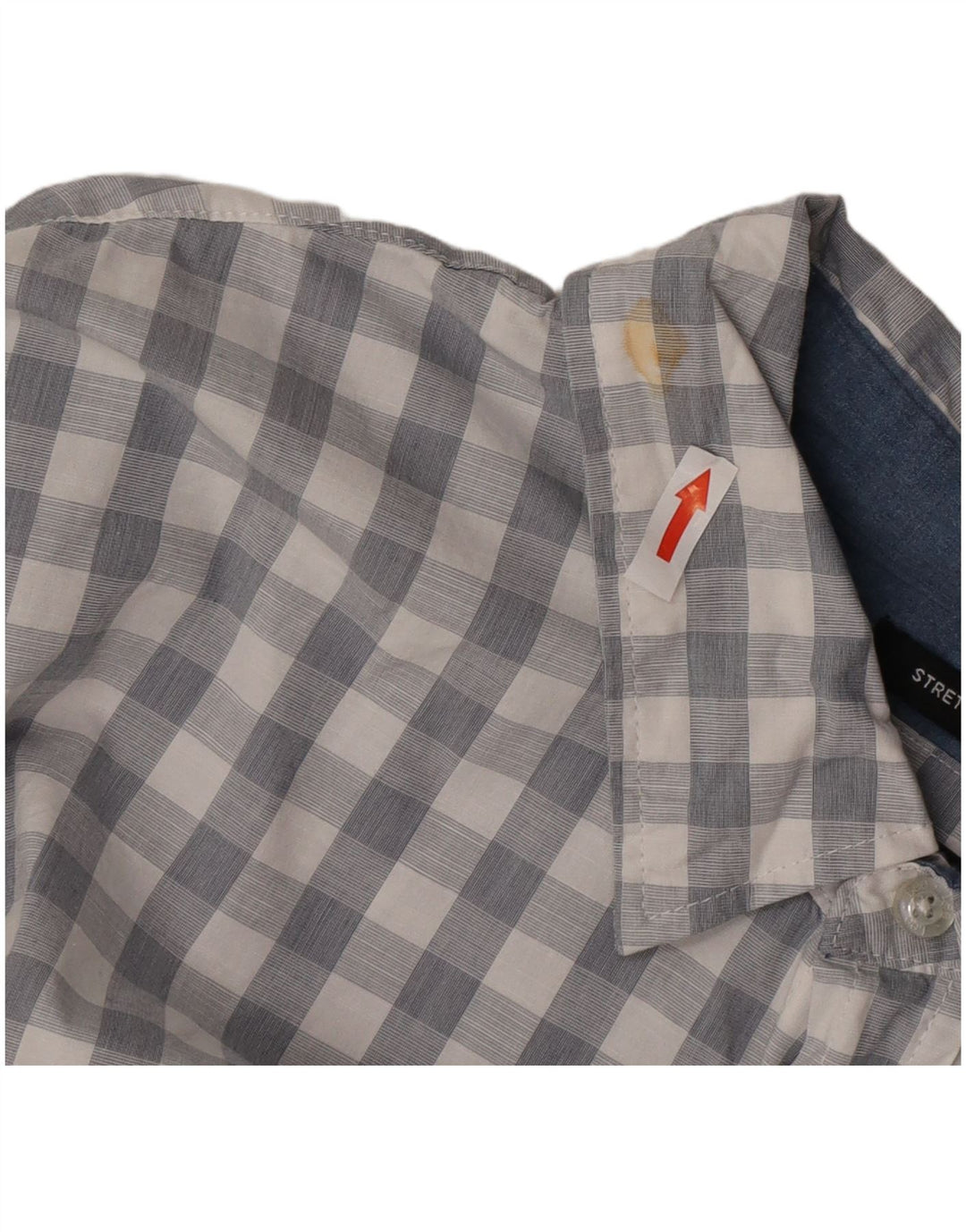 Camicia Lee da uomo vestibilità regolare 2XL cotone a quadri grigio