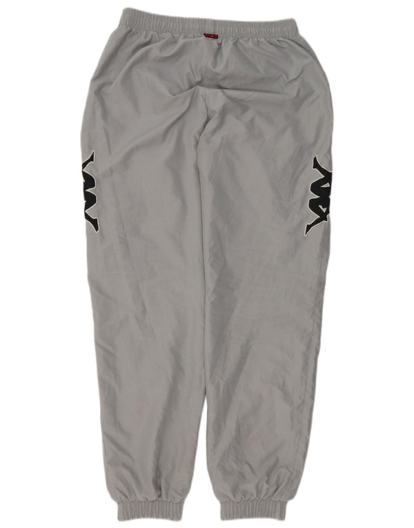 Pantaloni da tuta con grafica Kappa A.C. Siena, pantaloni da jogging, grandi, grigi