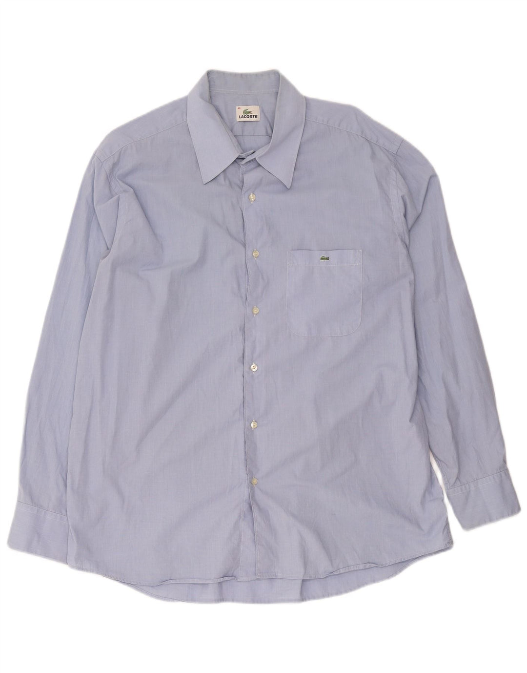 Camicia da uomo Lacoste taglia 46 2XL Blu
