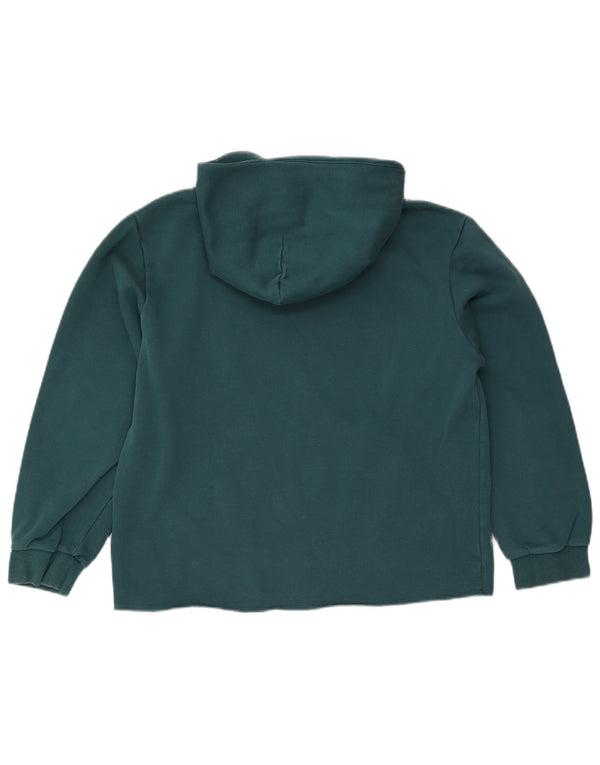 Puma Donna Wining Shot Graphic Felpa con cappuccio oversize UK 10 Small Verde