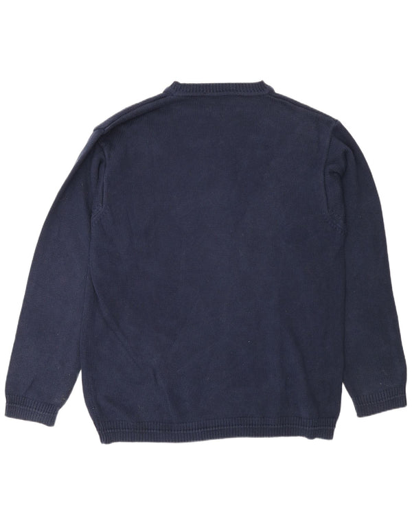 Maglione maglione girocollo da uomo Avirex XL blu navy