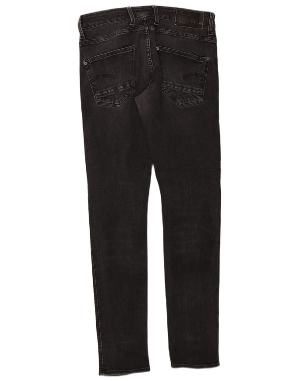 Jeans skinny Revend da uomo G-Star W32 L32 cotone nero